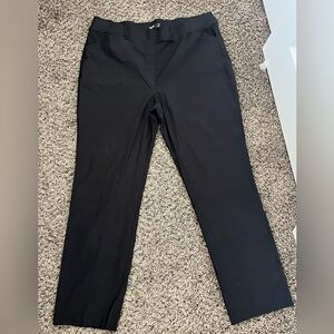 Simply Vera Vera Wang Men's Black Dress Pants - Straight Leg